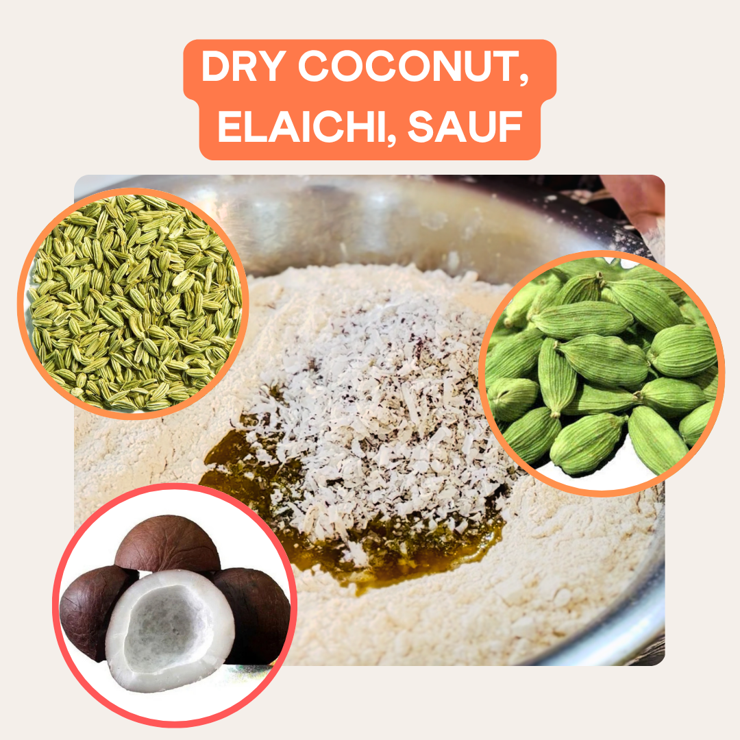 Desi Ghee GUD THEKUA (Aata & Jaggery)